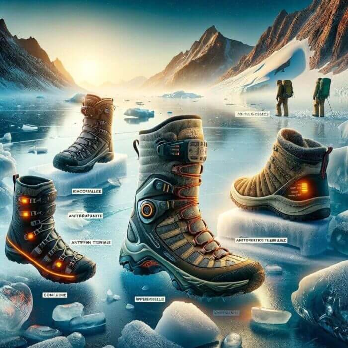 Comment S’habiller Pour Aller À La Mer De Glace le choix des chaussures