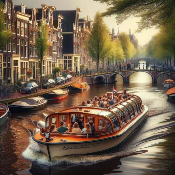 que faire a amsterdam en 3 jours une promenade en bateau sur les canaux d'Amsterdam